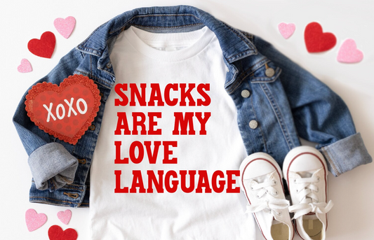 Love Language KIDS Valentines Shirt